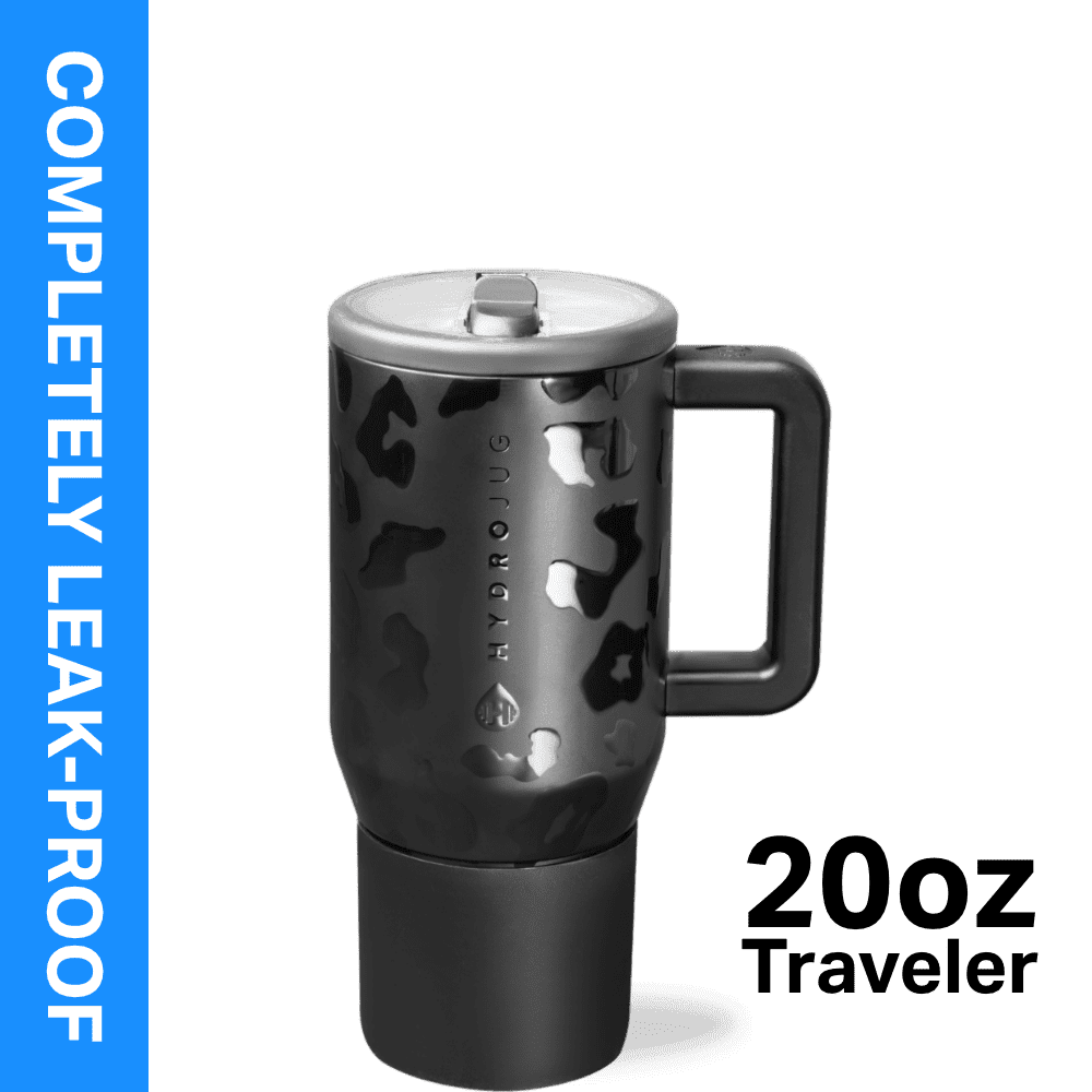 Lunabuddy™ Traveler 20 oz Water Bottle, Stainless Steel Insulated Tumbler