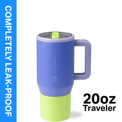 Lunabuddy™ Traveler 20 oz Water Bottle, Stainless Steel Insulated Tumbler