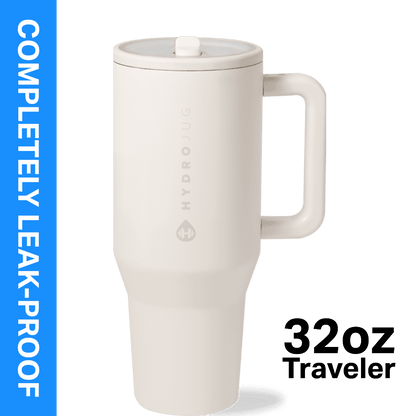 Lunabuddy™ Traveler 32 oz Water Bottle, Stainless Steel Insulated Tumbler