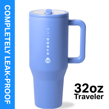 Lunabuddy™ Traveler 32 oz Water Bottle, Stainless Steel Insulated Tumbler