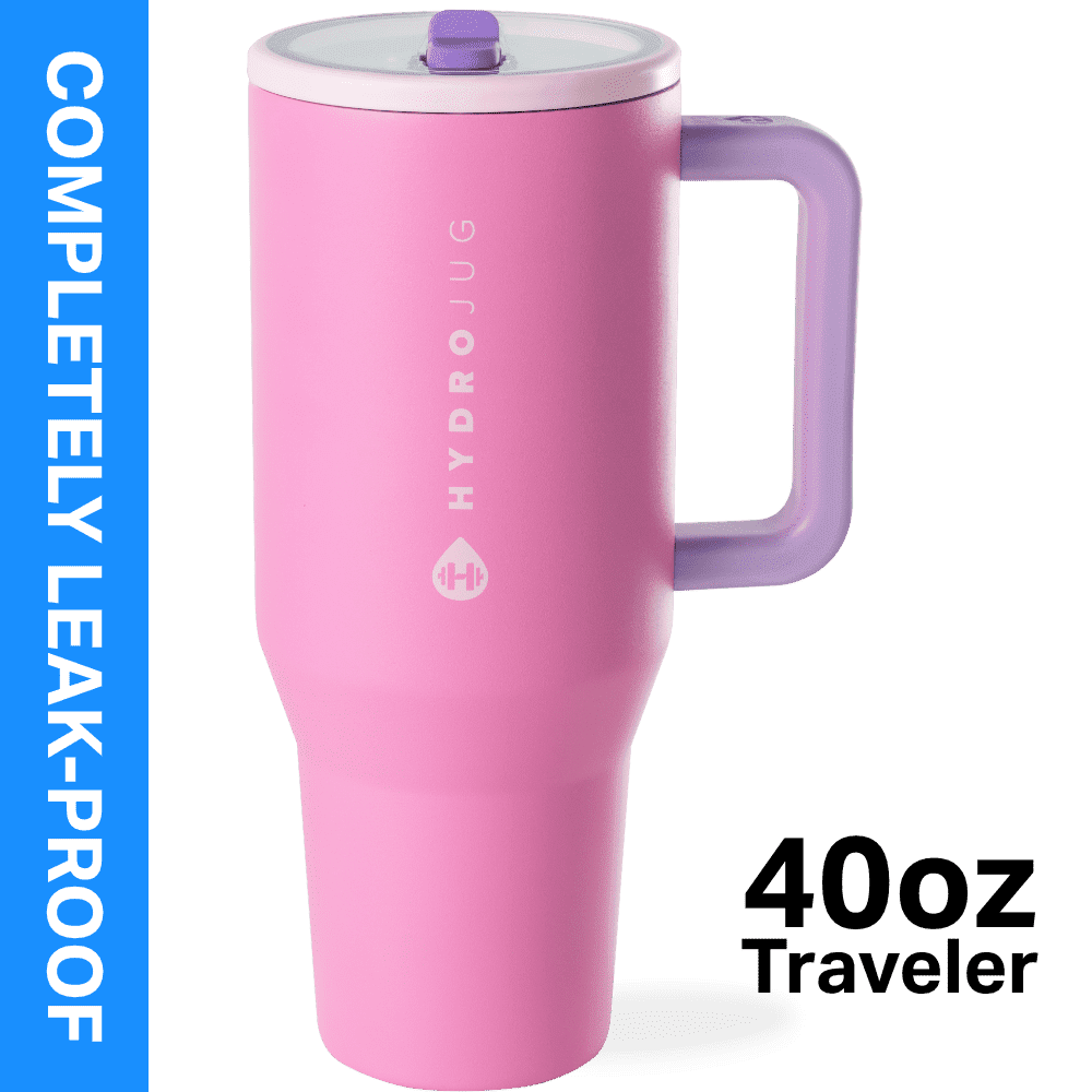 Lunabuddy™ Traveler 40 oz Water Bottle, Stainless Steel Insulated Tumbler