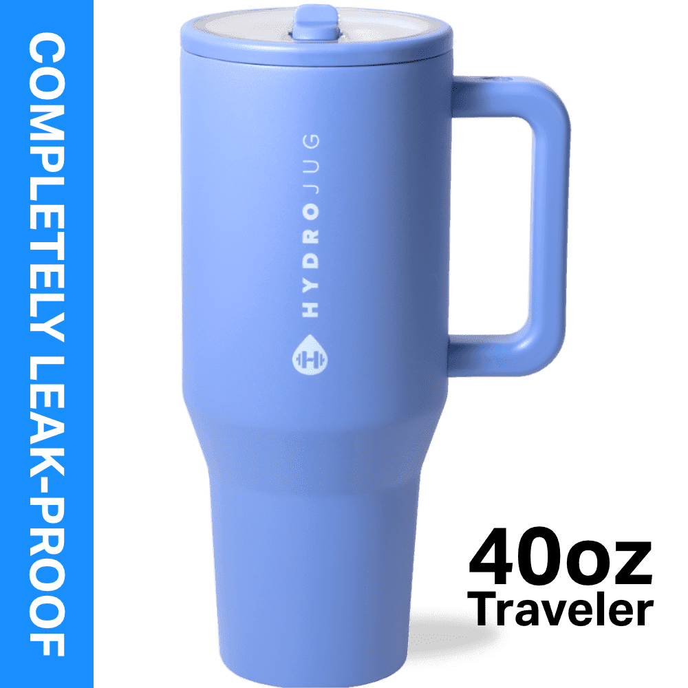 Lunabuddy™ Traveler 40 oz Water Bottle, Stainless Steel Insulated Tumbler