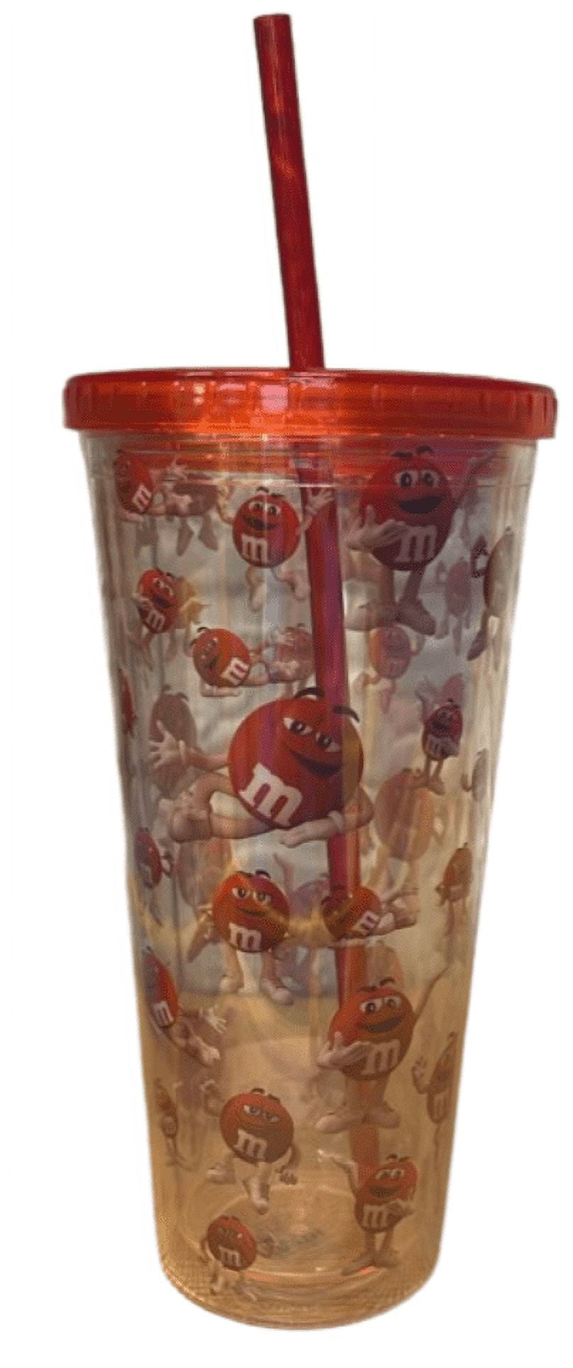 Lunabuddy™ M&M's World Red Character Moods Tumbler With Straw New with Tag