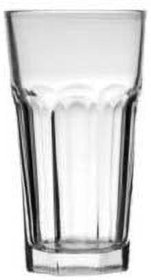 Lunabuddy™ Madison 11 Ounce Drinking Glasses | For Water, Juice, Soda, etc. Thick and Durable Glass Dishwasher Safe Set of 12 Large Clear Glass Tumblers 3 x 5.8