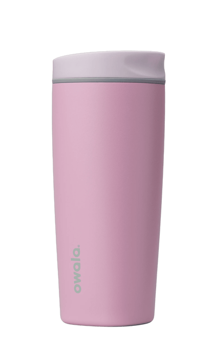 Lunabuddy™ SmoothSip Stainless Steel Coffee Tumbler, 20oz, Cotton Candy Sky