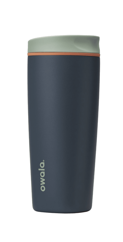 Lunabuddy™ SmoothSip Stainless Steel Coffee Tumbler, 20oz, Cotton Candy Sky