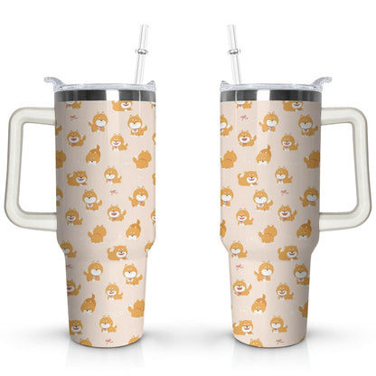 Lunabuddy™ Gift for Dog Lovers Cute Dog Tumbler for Women - 40oz