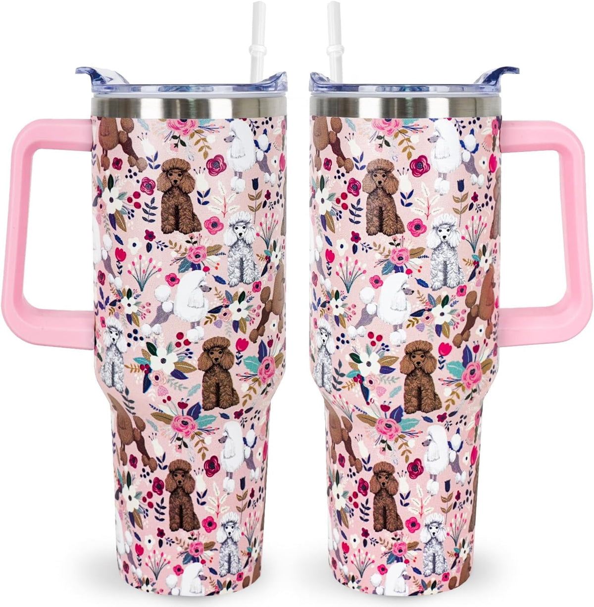 Lunabuddy™ Pitbull Gifts Dog Tumbler Cup for Women Men 40oz Stainless Steel