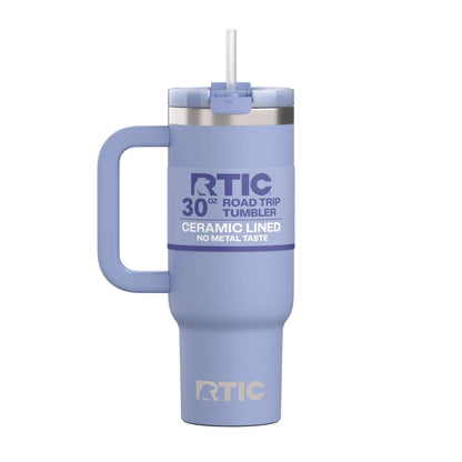 Lunabuddy™ 30 oz Ceramic Lined Road Trip Tumbler with Handle