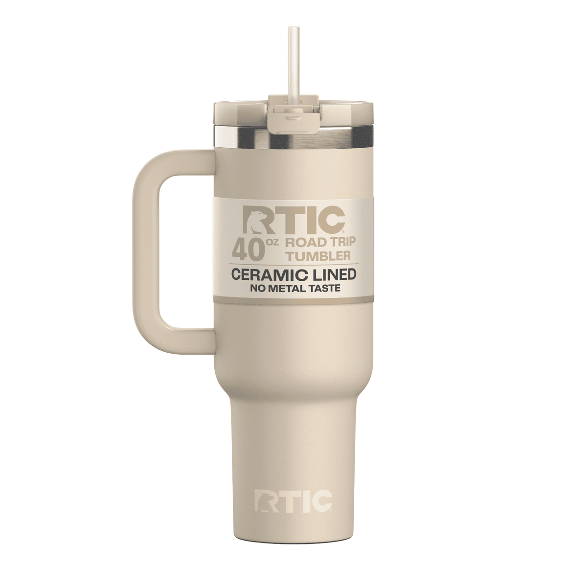 Lunabuddy™ 40 oz Ceramic Lined Road Trip Tumbler with Handle