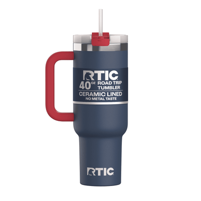 Lunabuddy™ 40 oz Ceramic Lined Road Trip Tumbler with Handle