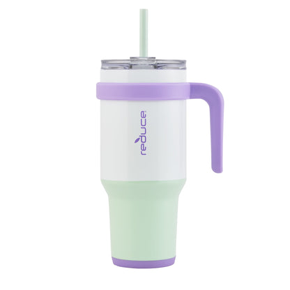 Lunabuddy™ Cold1 40Oz Tumbler With Handle Stainless Steel Color Block