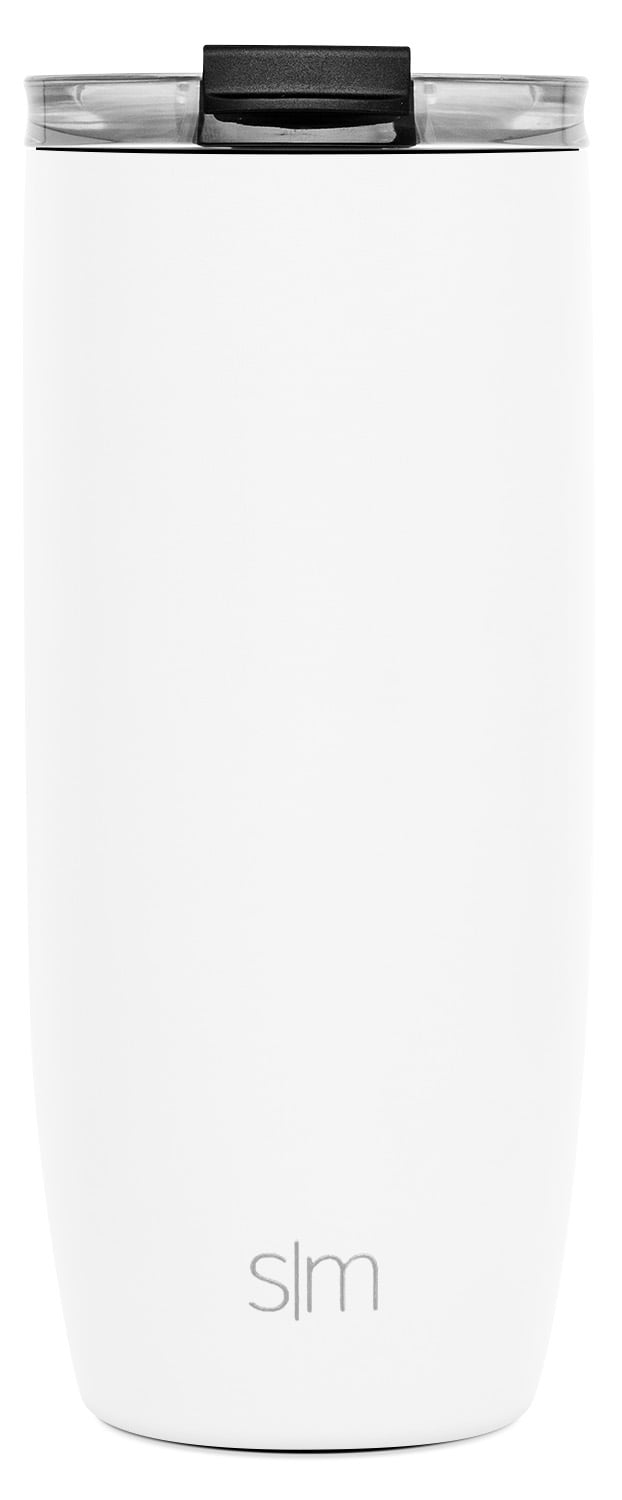 Lunabuddy™ 16oz Voyager Travel Mug Tumbler w/ Clear Flip Lid