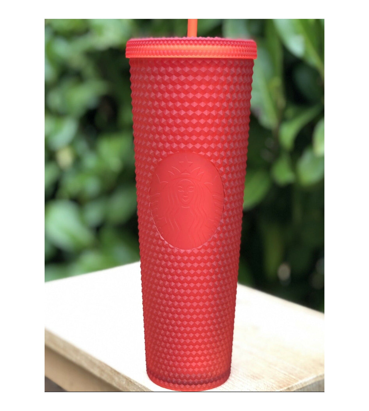 Lunabuddy™ Limited Edition 2021 Red Studded Tumbler with Straw NWT