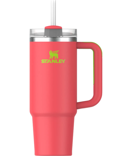 Lunabuddy™ Quencher Flowstate 30oz Hibiscus Stainless Steel Tumbler