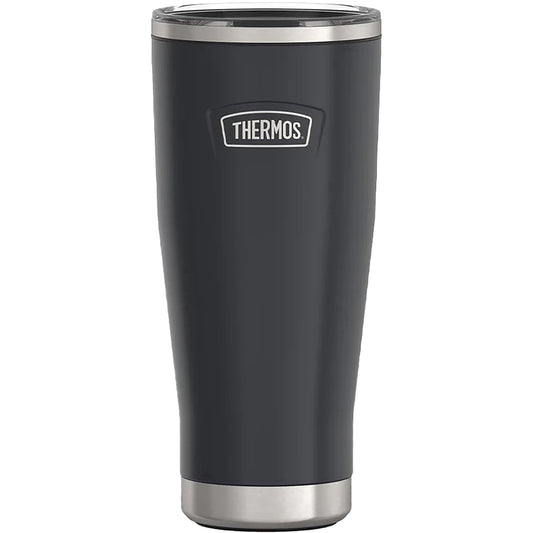 Lunabuddy™ Stainless Steel Tumbler, w/ Slide Lock Lid, Graphite, 18 oz
