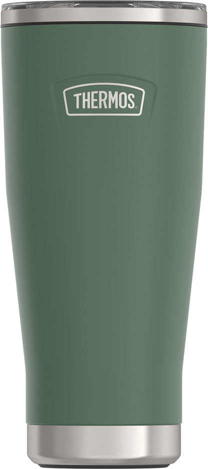 Lunabuddy™ Stainless Steel Tumbler, w/ Slide Lock Lid, Graphite, 18 oz