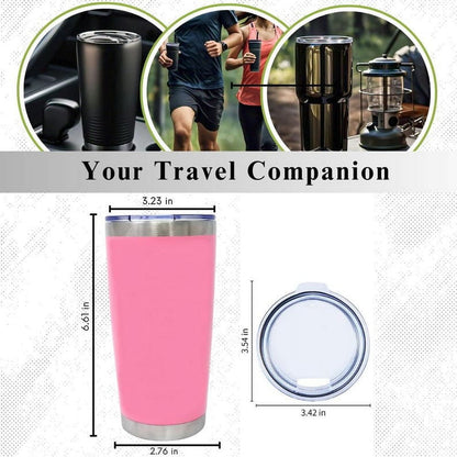 Lunabuddy™ RN Nurse Gifts for Women Men 20 oz Nurse Tumbler Cup, Nurse Practitioner Gifts, Nurses Week Gifts, Christmas Gifts for School Nurse, Nurse Appreciation Gifts Coffee Cup - Pink