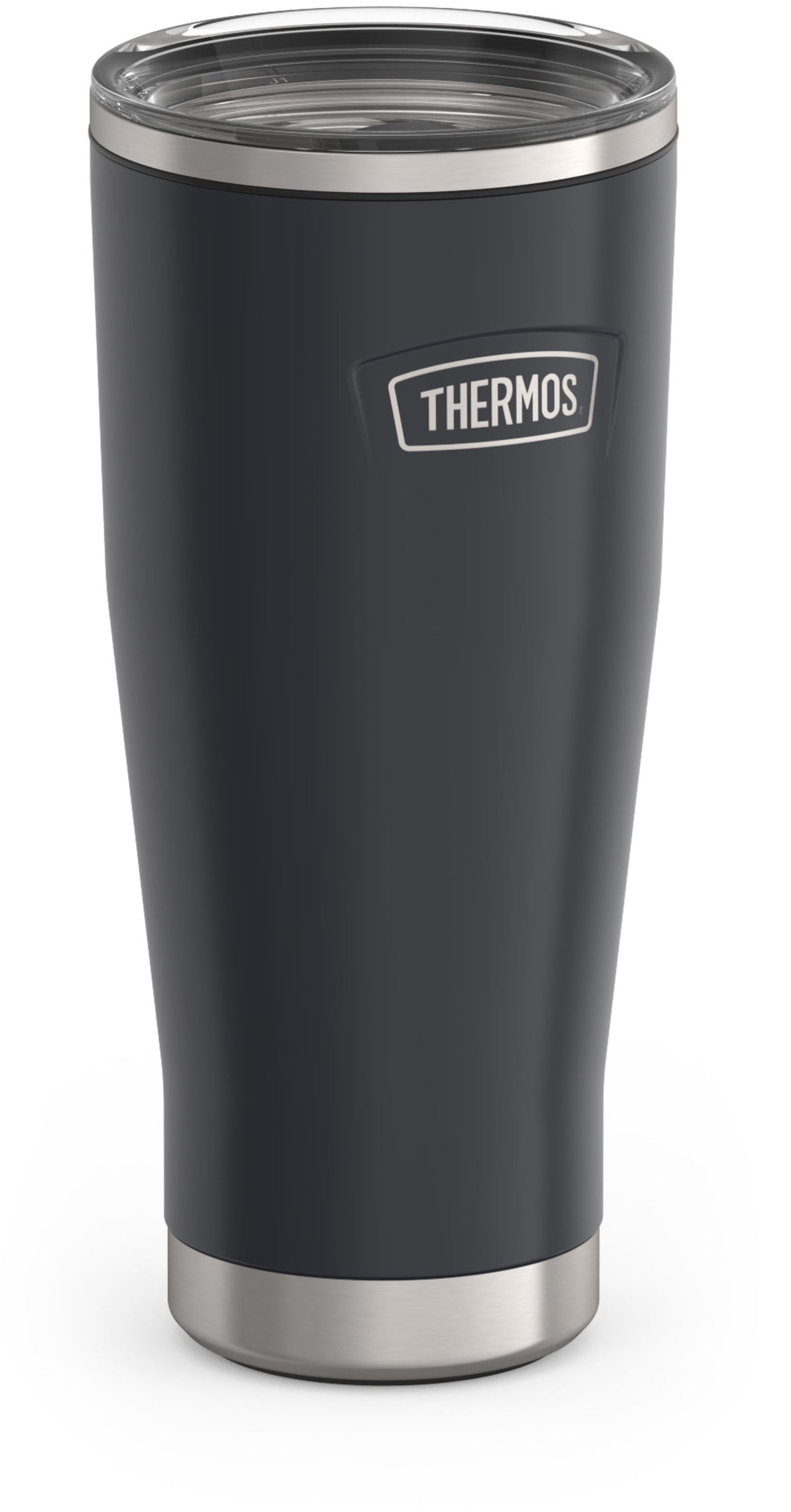 Lunabuddy™ Stainless Steel Tumbler, w/ Slide Lock Lid, Graphite, 18 oz