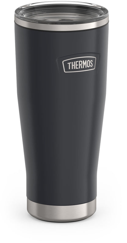 Lunabuddy™ Stainless Steel Tumbler, w/ Slide Lock Lid, Graphite, 18 oz