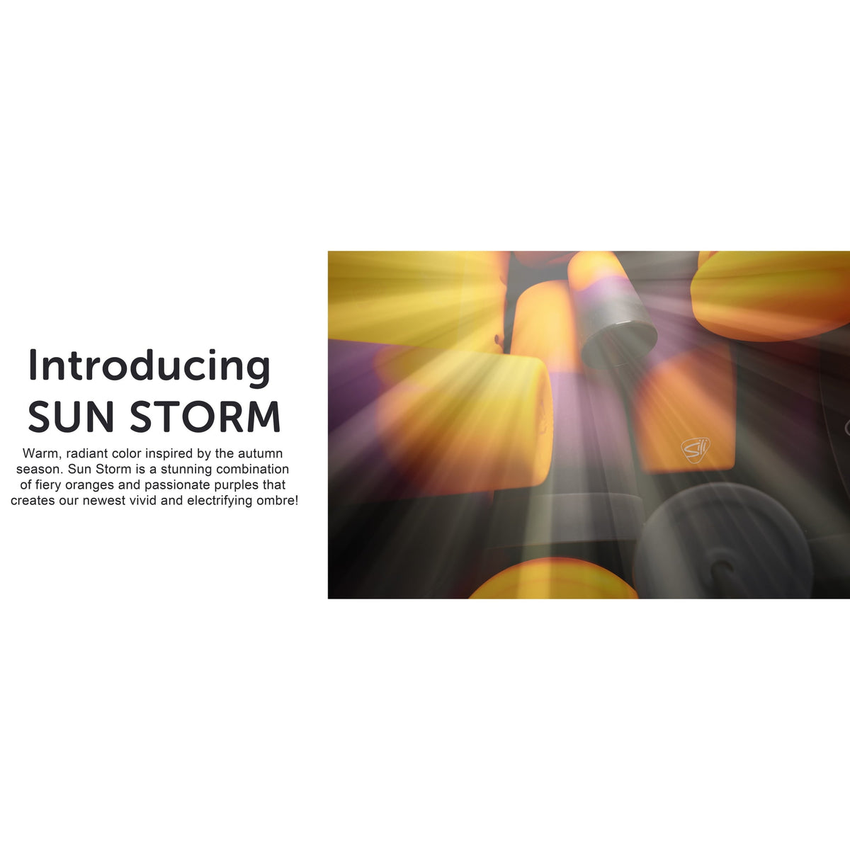 Lunabuddy™ Silipint: Silicone 32oz Straw Tumblers: 2 Pack - Sun Storm